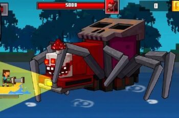 Pirate Block Craft Monster Shooter