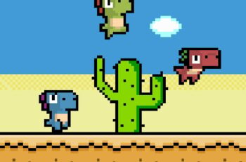 Pixel Dino Run