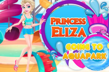 Princess Eliza Going To Aquapark