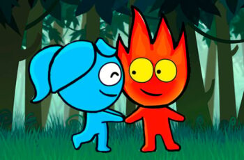 Red boy and Blue Girl Forest Adventure